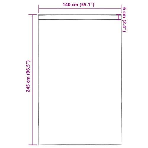 Voile zavjese s džepovima za šipke 2 kom ružičaste - Ružičasta 140 x 245 cm 1 s džepovima za šipke Cijena