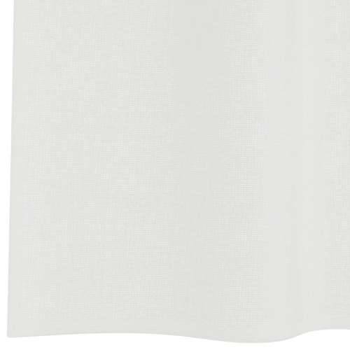 Voile zavjese s džepovima za šipke 2 kom bijele - Bijela 140 x 175 cm 1 s džepovima za šipke Cijena