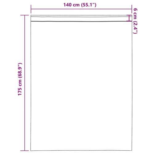 Voile zavjese s džepovima za šipke 2 kom bijele - Bijela 140 x 175 cm 1 s džepovima za šipke Cijena