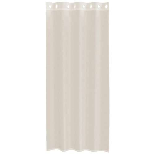 Voile zavjese s ušicama 2 kom krem 140x225 cm - Krema 140 x 225 cm 1 s ušicama Cijena