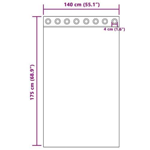 Voile zavjese s ušicama 2 kom tamnosive 140x175 cm - Tamno siva 140 x 175 cm 1 s ušicama Cijena