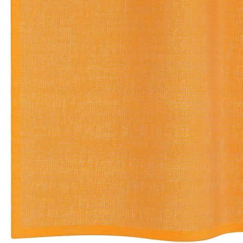 Voile zavjese s petljama 2 kom narančaste 140x260 cm - Narančasta 140 x 260 cm 1 s petljama Cijena