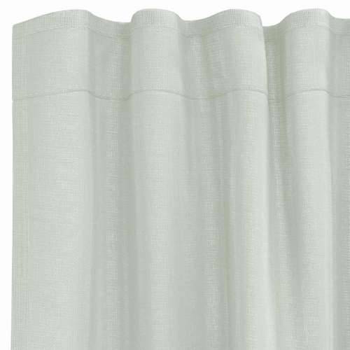 Voile zavjese s petljama 2 kom svijetlosive 140x260 cm - Svjetlosiva 140 x 260 cm 1 s petljama Cijena