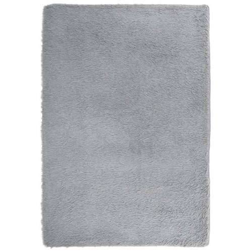 Čupavi tepih s visokim vlaknima NAVARRA srebrnosiva 200x290cm - Srebrno siva 200 x 290 cm Pravokutno Cijena