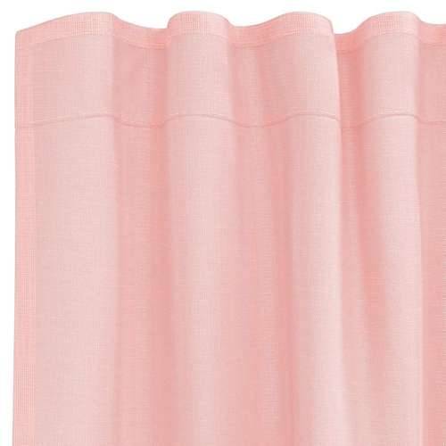Voile zavjese s džepovima za šipke 2 kom ružičaste - Ružičasta 140 x 225 cm 1 s džepovima za šipke Cijena