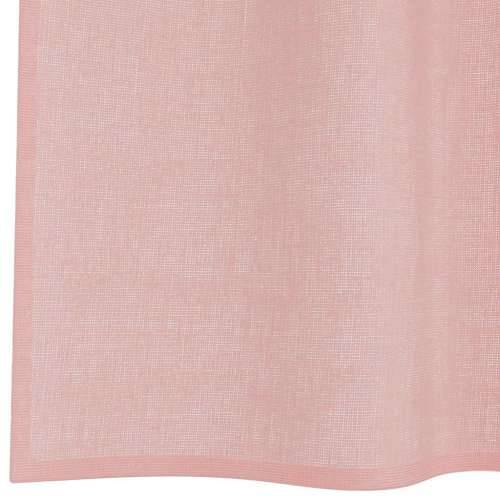 Voile zavjese s džepovima za šipke 2 kom ružičaste - Ružičasta 140 x 225 cm 1 s džepovima za šipke Cijena