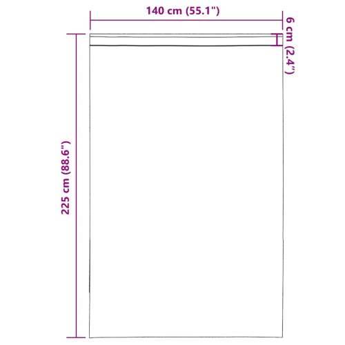 Voile zavjese s džepovima za šipke 2 kom ružičaste - Ružičasta 140 x 225 cm 1 s džepovima za šipke Cijena