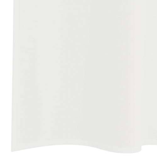 Voile zavjese s džepovima za šipke 2 kom bijele - Bijela 140 x 225 cm 1 s džepovima za šipke Cijena