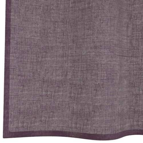 Voile zavjese s ušicama 2 kom ljubičaste 140x175 cm - Ljubičasta 140 x 175 cm 1 s ušicama Cijena