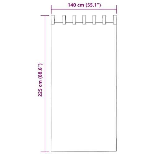 Voile zavjese s džepovima za šipke 2 kom tirkizne - Tirkizna 140 x 225 cm 1 s džepovima za šipke Cijena