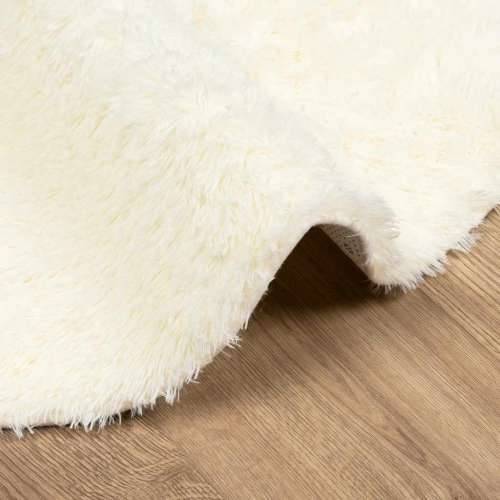 Čupavi tepih s visokim vlaknima NAVARRA krem 300x200 cm - Krema 300 x 200 cm Ovalno Cijena