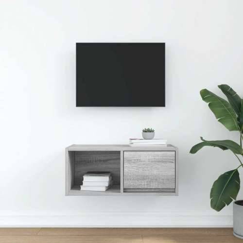 TV ormarić boja hrasta sonome 60x31x25,5 cm konstruirano drvo - Sivi hrast sonoma 1 60 cm Cijena