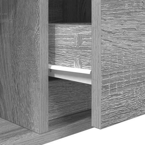 TV ormarić boja hrasta sonome 60x31x25,5 cm konstruirano drvo - Sivi hrast sonoma 1 60 cm Cijena