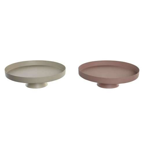 Stolni ukras DKD Home Decor Bež Roza 31 x 31 x 9 cm gradski (2 kom.) Cijena