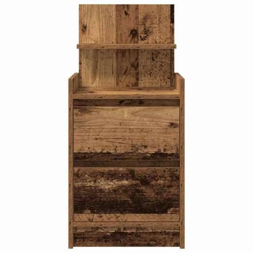 Noćni ormarići s 2 ladice 2 kom staro drvo 38x34x80 cm - Staro drvo 2 Cijena