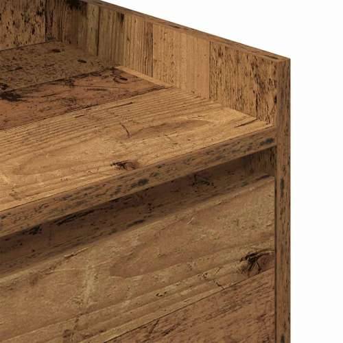 Noćni ormarići s 2 ladice 2 kom staro drvo 38x34x80 cm - Staro drvo 2 Cijena