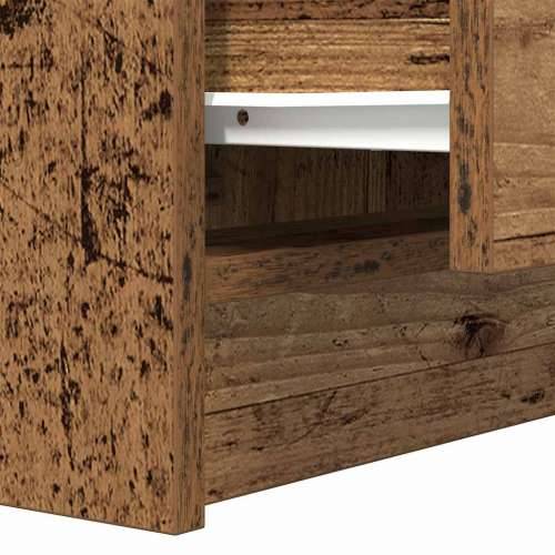 Noćni ormarići s 2 ladice 2 kom staro drvo 38x34x80 cm - Staro drvo 2 Cijena