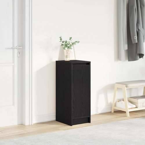 Ormarić za cipele crni hrast 29,5x34x76 cm konstruiranog drva - Crni hrast 1 4 Cijena