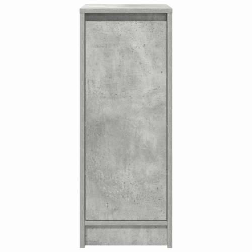 Ormarić za cipele boja betona 29,5x34x76 cm konstruiranog drva - Beton siva 1 4 Cijena