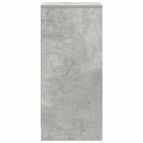 Ormarić za cipele boja betona 29,5x34x76 cm konstruiranog drva - Beton siva 1 4 Cijena