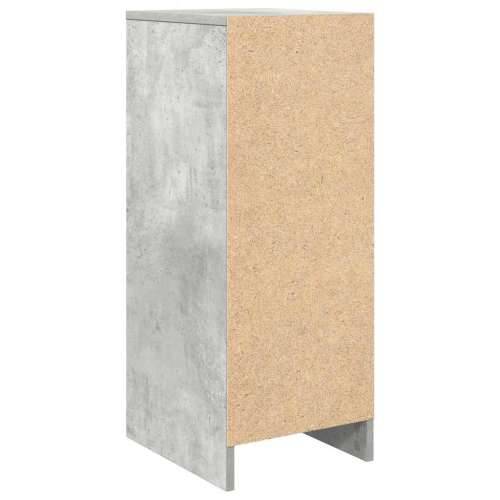 Ormarić za cipele boja betona 29,5x34x76 cm konstruiranog drva - Beton siva 1 4 Cijena
