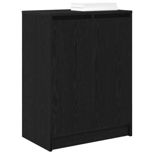 Ormarić za cipele crni hrast 57x34x76 cm od konstruiranog drva - Crni hrast 1 8 Cijena