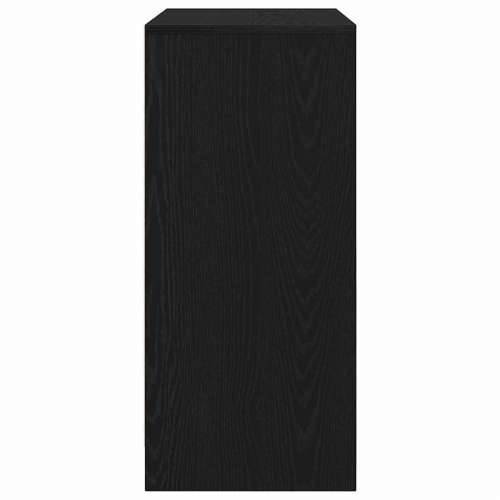 Ormarić za cipele crni hrast 57x34x76 cm od konstruiranog drva - Crni hrast 1 8 Cijena