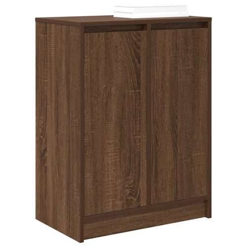 Ormarić za cipele boja hrasta 57x34x76 cm konstruirano drvo - Smeđi hrast 1 8 Cijena