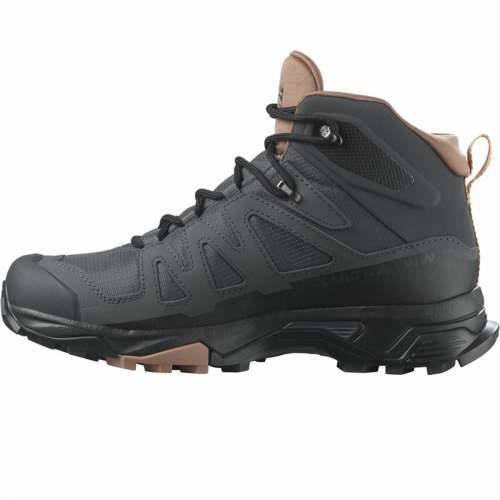Čizme za planinarenje Salomon X Ultra 4 Mid Gore-Tex Pisana Antracitna Cijena