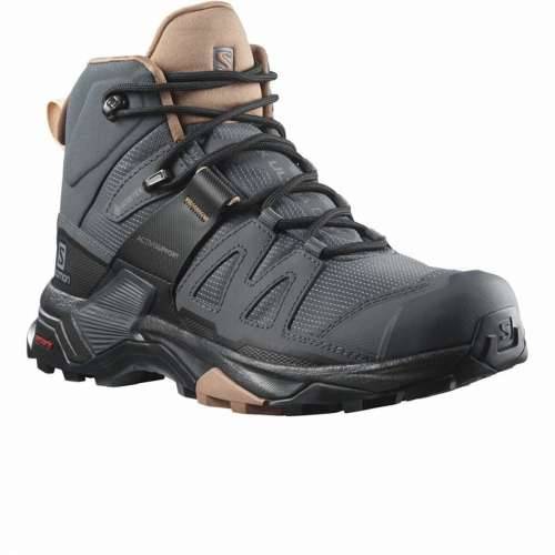 Čizme za planinarenje Salomon X Ultra 4 Mid Gore-Tex Pisana Antracitna Cijena