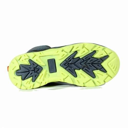 Čizme za planinarenje Hi-Tec Toubkal Mid Waterproof Crna Svjetlo siva Cijena