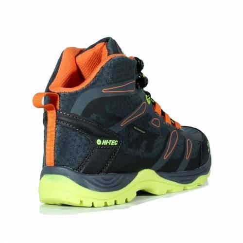 Čizme za planinarenje Hi-Tec Toubkal Mid Waterproof Crna Svjetlo siva Cijena
