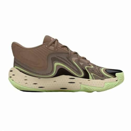 Košarkaške Tenisice za Odrasle Under Armour Spawn 6 Mid Smeđa Cijena