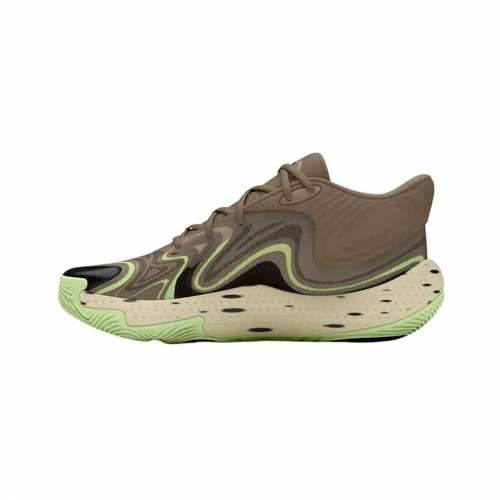 Košarkaške Tenisice za Odrasle Under Armour Spawn 6 Mid Smeđa Cijena