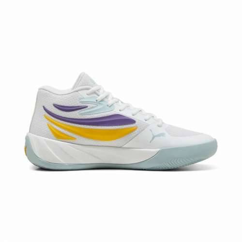 Košarkaške Tenisice za Odrasle Puma Court Pro Bijela Rumena Cijena