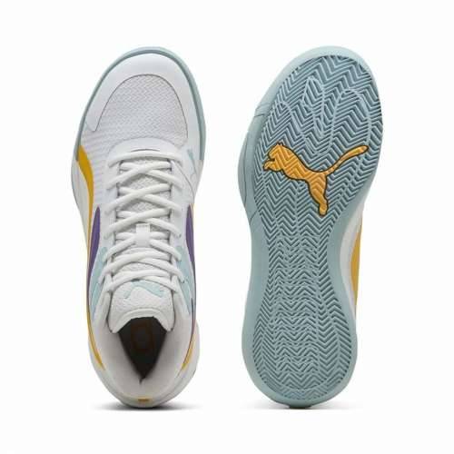 Košarkaške Tenisice za Odrasle Puma Court Pro Bijela Rumena Cijena
