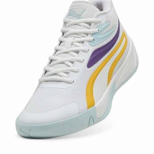 Košarkaške Tenisice za Odrasle Puma Court Pro Bijela Rumena Cijena