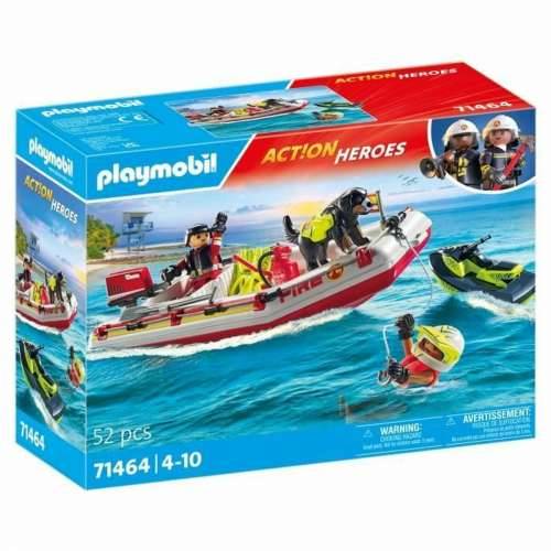 Playset Playmobil Action Heroes - Fireboat and Water Scooter 71464 52 Dijelovi Cijena