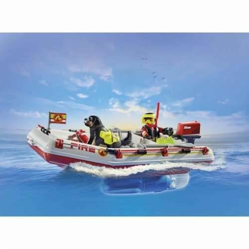 Playset Playmobil Action Heroes - Fireboat and Water Scooter 71464 52 Dijelovi Cijena