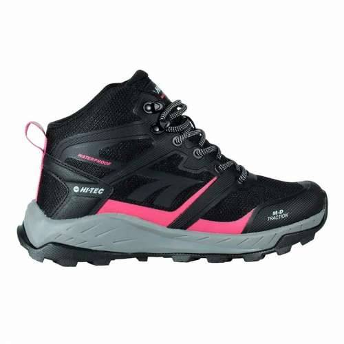 Čizme za planinarenje Hi-Tec Toubkal Mid Wp Crna Cijena