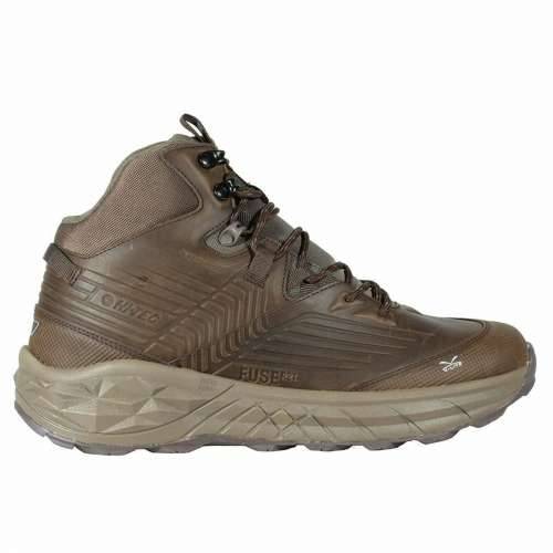 Čizme za planinarenje Hi-Tec Geo Fuse Trek Mid Smeđa Cijena