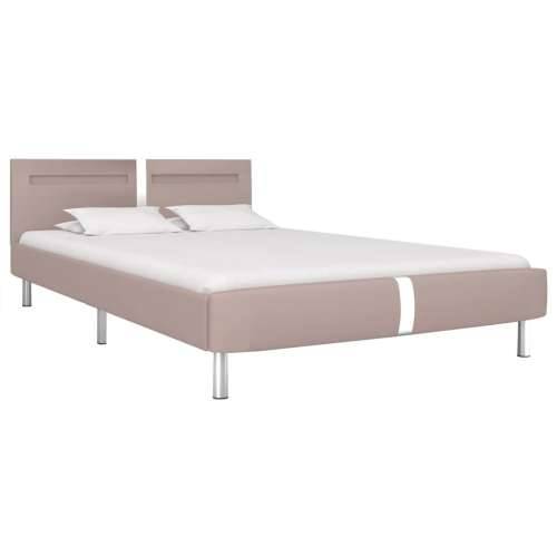 Okvir kreveta s LED-om bez madraca Cappuccino 135x190 cm - Boja cappuccina 135 x 190 cm Cijena