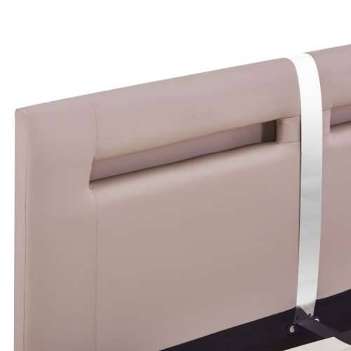 Okvir kreveta s LED-om bez madraca Cappuccino 135x190 cm - Boja cappuccina 135 x 190 cm Cijena