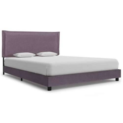 Okvir kreveta bez madraca Taupe tkanina 135x190 cm - Sivo-smeđa 135 x 190 cm Cijena