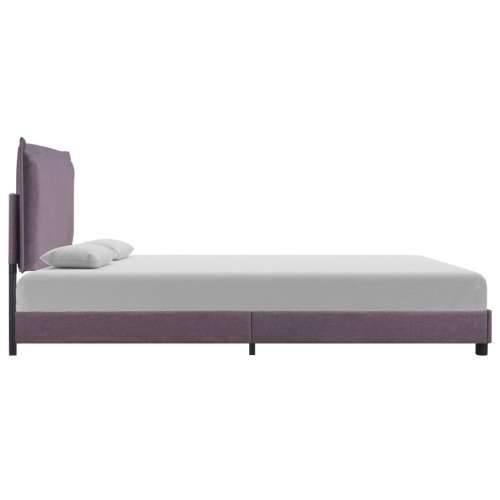 Okvir kreveta bez madraca Taupe tkanina 135x190 cm - Sivo-smeđa 135 x 190 cm Cijena