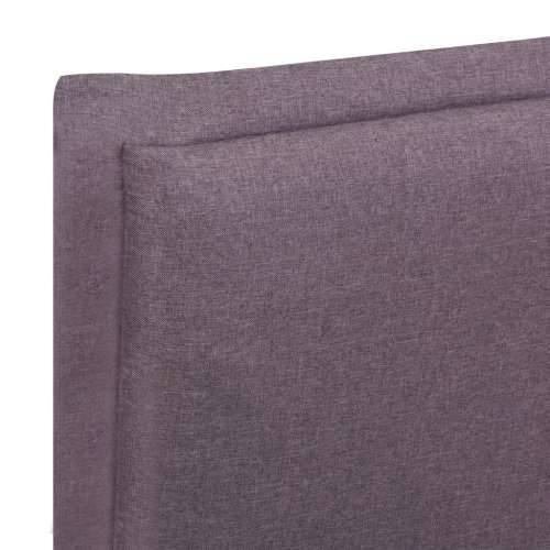 Okvir kreveta bez madraca Taupe tkanina 135x190 cm - Sivo-smeđa 135 x 190 cm Cijena