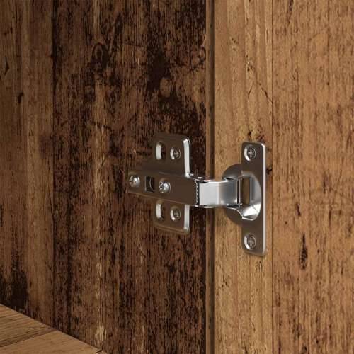 Visoka komoda boja staro drvo 50x35x180 cm konstruirano drvo - Staro drvo 1 50 cm Cijena