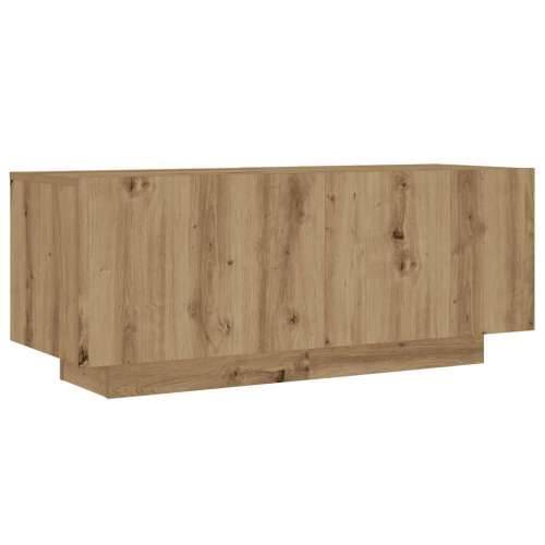 Noćni ormarić Artisan hrast 100x35x40 cm izrađeno drvo - hrast artisan 1 Cijena