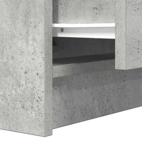 Noćni ormarići s 2 ladice 2 kom beton siva 38x34x80 cm - Beton siva 2 Cijena