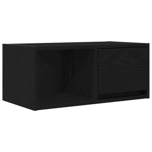 TV ormarići 2 kom crni hrast 60x31x25,5 cm konstruiranog drva - Crni hrast 2 60 cm Cijena